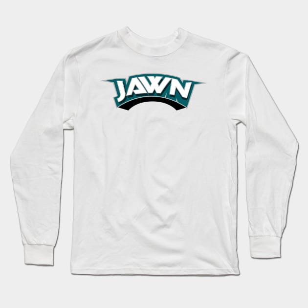 The Philadelphia Jawn Long Sleeve T-Shirt by Tailgate Team Tees